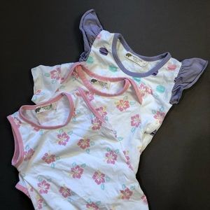 Monica + Andy, Set of 3 onesies, 12-18 & 18-24mo